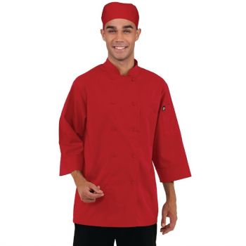 Chef Works unisex koksbuis rood L