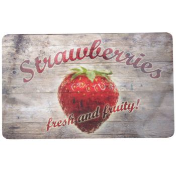 Ricolor Cutting Board Strawberries 23.5x14.5cm