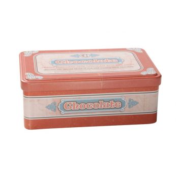 Cosy & Trendy Retro Storage Box Chocolate 18.4x11.5x