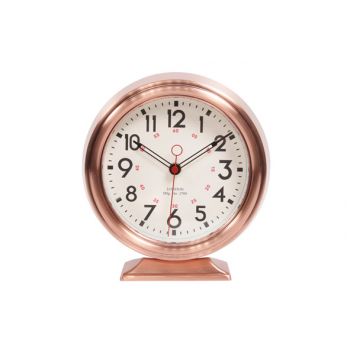 Cosy & Trendy Clock Table Model Copper 23x21,5xh6,8cm