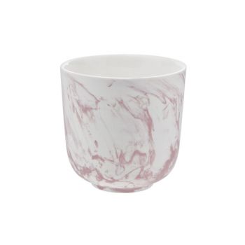 Cosy & Trendy Marble Red Cup D7cm Without Handle 15cl