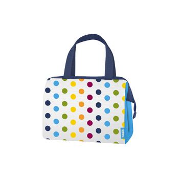 Thermos Dots And Stripes 9 Can Lunch Duffle 7.5l