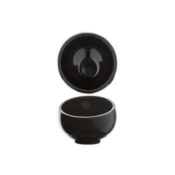Cosy & Trendy Orba Black Bowl D8xh6.5cm
