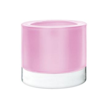 Cosy @ Home Glass T-lightholder Set12 Pearl Pink