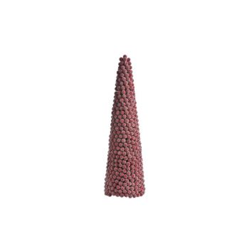 Cosy @ Home Xmas Treecone Sugarberries Red D12xh40cm