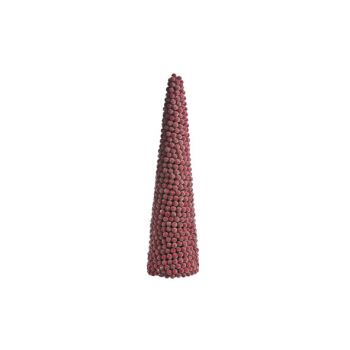 Cosy @ Home Xmas Treecone Sugarberries Red D12xh50cm
