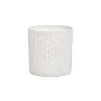Cosy @ Home Tealightholder Perforate White Porcelain