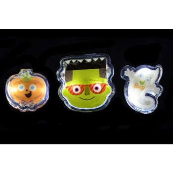 Goodmark Halloween Gel Gadget Whit Led 3 Types Faces