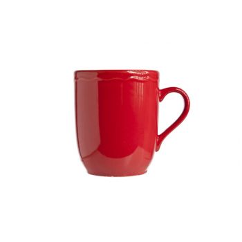 Cosy & Trendy Juliet Red Mug Bright 44cl D9cm