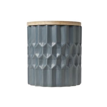 Cosy @ Home Storage Jar Modern Dark Blue Ceramic