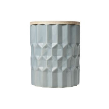 Cosy @ Home Storage Jar Modern Gray Ceramic