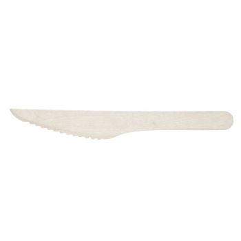 Cosy & Trendy Set 20 Ct Disposable Wood Knife 16cm