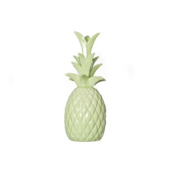 Cosy @ Home Pineapple Lightgreen 11x11xh28cm Ceramic