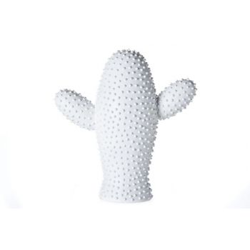 Cosy @ Home Cactus White Resin 19.5x9.5x20.5cm