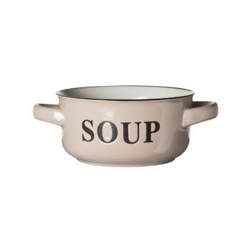 Cosy & Trendy Soup Bowl Cream D13.5xh6.5cm