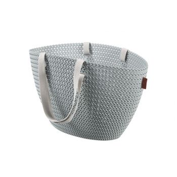 Curver Knit Emily Shopping Basket Mystiek Blauw
