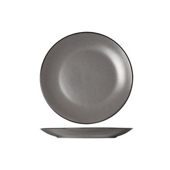 Cosy & Trendy Speckle Grey Dessert Plate D19.5xh2.5cm