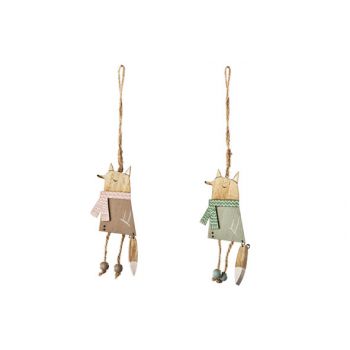 Cosy @ Home Mouse Hang. Mint Taupe Nature Wood 2 Types