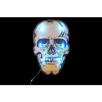 Cosy @ Home Hanging Skull W Light 33x3x50cm