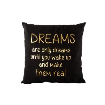 Cosy @ Home Cushion Black Dreams Gold 44x44cm