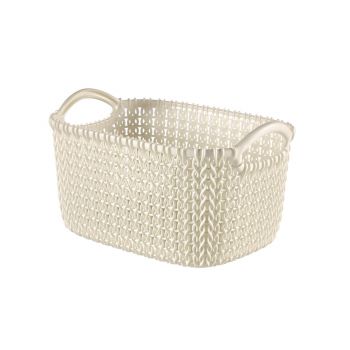 Curver Knit Basket Xs Rh 3l Oasis White