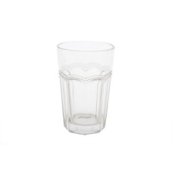 Cosy @ Home Glass Charles Transparent D9xh13,5cm