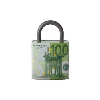 Cosy & Trendy Euro Money Bank Padlock 16x8.8x24.8cm