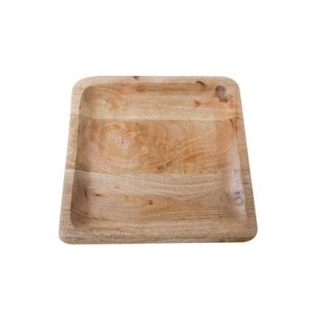 Cosy @ Home Wooden Plate 25x25x3cm
