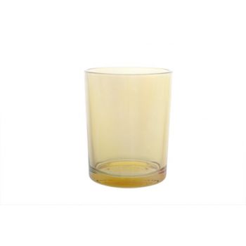 Cosy @ Home Candle H. Gold Glass 10xh13cm