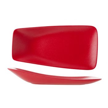 Cosy & Trendy For Professionals Dazzle Red Plate 29x15.5cm