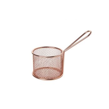 Cosy & Trendy Fry Basket Copper Plated 9.5xh7.5cm