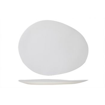 Cosy & Trendy Palissandro White Oval Plate 31.x24.8xh2