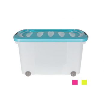Cosy & Trendy Storage Box On Wheels With Lid Assorted