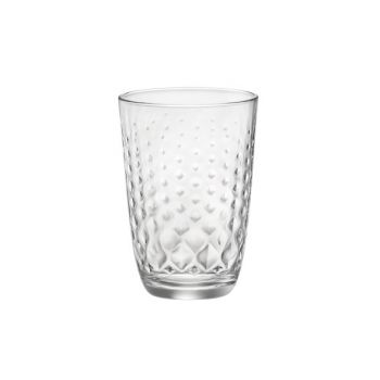 Bormioli Glit Water Glass 39cl Set6