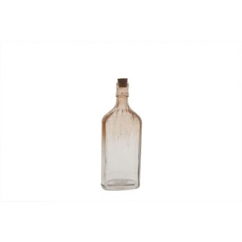 Cosy @ Home Bottle Glass Transp. Ant. 9x4x26.5cm