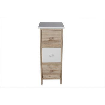 Cosy @ Home 25x29xh62cm Wooden Cabinet 3 Drawers