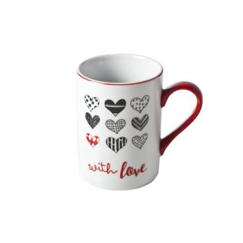 Cosy & Trendy With Love Mug D7x10cm - 30cl