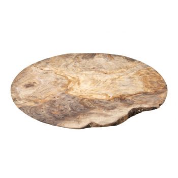 Cosy & Trendy Plate 28cm Olive Wood