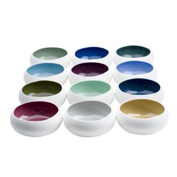 Cosy & Trendy For Professionals Rainbow Bowl 85cl D16xh6,5cm 12ass