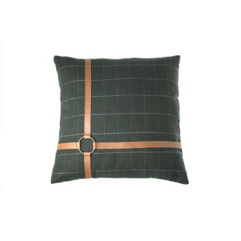 Cosy @ Home Cushion Green Square Textile 45x45xh0 Ch
