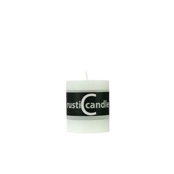 Cosy & Trendy Cylindercandle Rustic 70/80 White