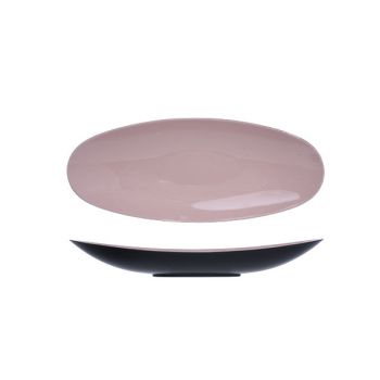Cosy @ Home Dish Pink Oval Synthetic 40x17xh6 Glossy