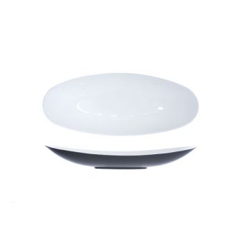 Cosy @ Home Dish White Oval Synthetic 40x17xh6 Gloss