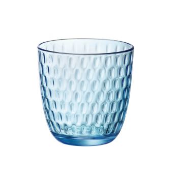 Bormioli Slot Glass Blue 29cl