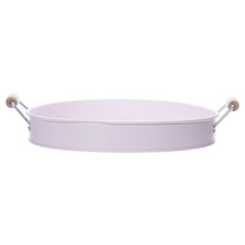 Cosy @ Home Bowl Pink D30xh4,5cm Round Metal