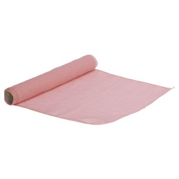Cosy @ Home Tablerunner Pink 35x200cm Polyester