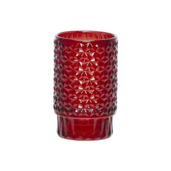 Cosy @ Home Tealight Holder Covent Gard. Dark Red 6,