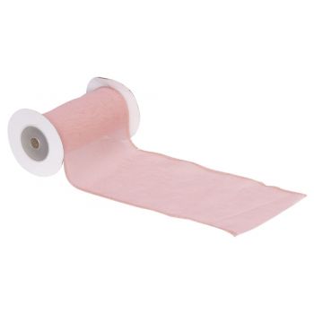 Cosy @ Home Ribbon Pink 12x200cm Polyester