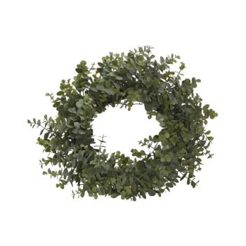 Cosy @ Home Wreath Eucalyptus Green D40cm Synthetic