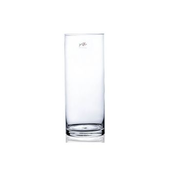 Sandra Rich Cylinder Vase Transparent D12xh30cm Glas